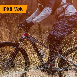 PAIFIEVD IPX8 Waterproof Air Tag Bicycle AirTag Case Bicycle Attachment Saddle, Under Bottle Cage