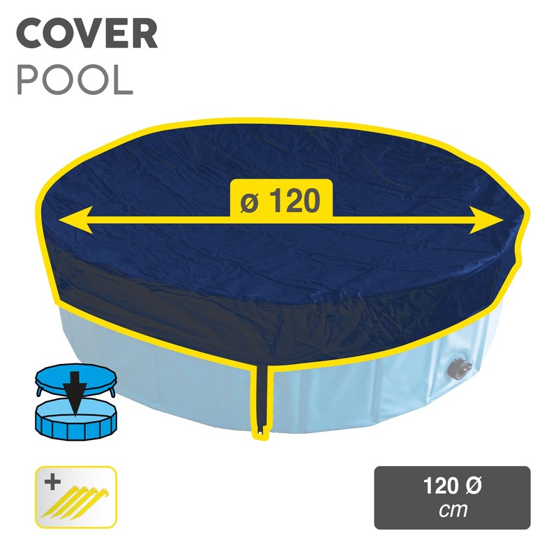 CROCI Dog Swimming Pool Cover, 120 x 30 cm