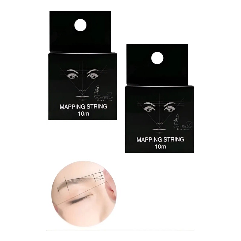 Hilo Entintado Para Diseño De Cejas Microblading 2 Piezas