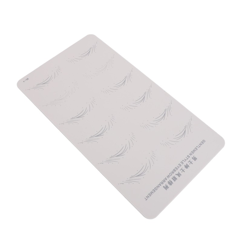 5Pcs Double Sided Microblading Practice Skin Soft Silicone Eyebrow Tattoos