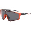 Polarized driving sunglasses for outdoor cycling(Orangeframegrayslice)