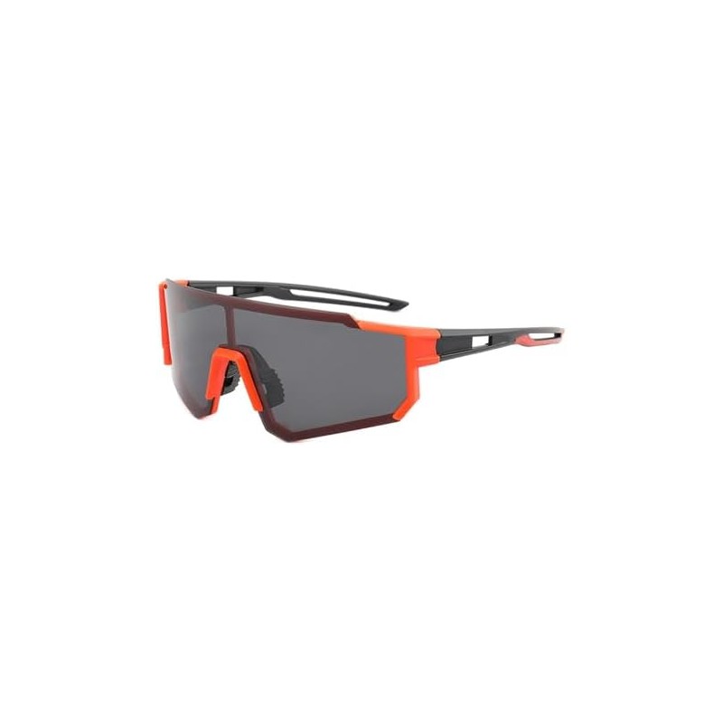 Polarized driving sunglasses for outdoor cycling(Orangeframegrayslice)