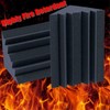8 Pcs Studio Acoustic Foam Corner Bass Trap Sound Absorption