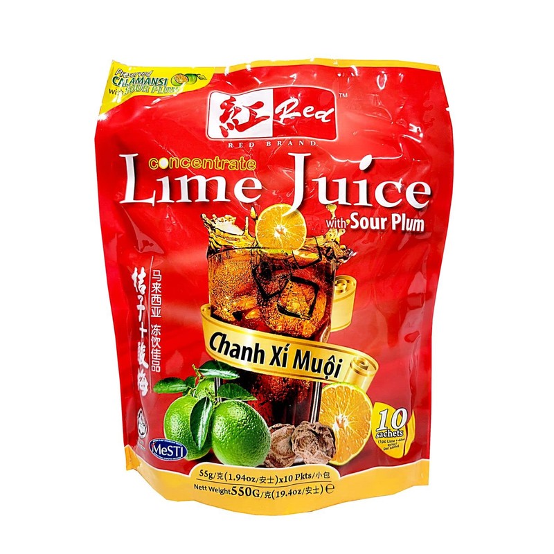 Malaysia Concentrate Beverage Lime Juice With Sour Plum 桔子酸梅 Chanh