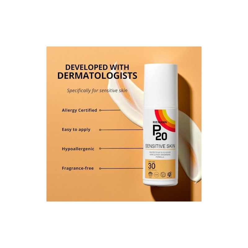 RIEMANN P20 RIEMANN P20 SPF30 Sensitive Sun Cream 100ml, High