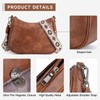 APHISON Crossbody Bags for Women Trendy, Leather Crossbody purse with