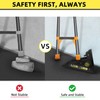 Ladder Leveler, Pitch Hopper, Ladder Stabilizer with Storage, Ladder Levelers