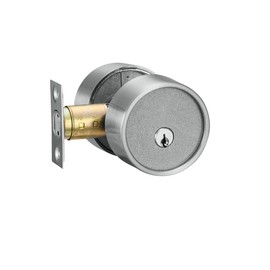 Berlin Modisch Zero Gravity Urban Series Single Cylinder Deadbolt Lock for Front Door Entrance Modern High Security Heavy Duty – Satin Nickel Finish
