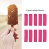10pcs Ice Pop Sleeves Reusable Neoprene Anti Freezing Ice Pop