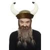 Mustaches Self Adhesive, Novelty, Viking Dwarf Fake Beard, False Facial