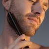 vinsk Beard Brush S, Round Breasts for Beard and Hair,