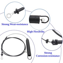 ACCYPRO PTO Control Cable GY22387 for John Deere D100 D105 D110 D140 D130 D120 D125 E100 E110 E120 E130 L100 L105 L107 L110 L111 L118 S100 S110 S120 S220 X105 X106 X107 X125