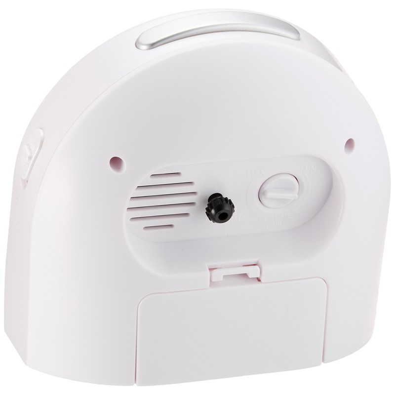 セイコー クロック 目覚まし時計 妖怪ウォッチ ジバニャン おしゃべり アラーム アナログ 白 パール