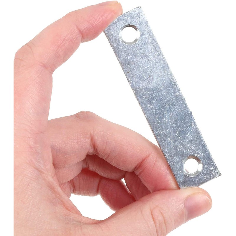 TERF® 10 Pcs Zinc Plated Solid Steel 50mm X 15mm