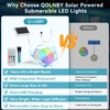 QOLNBY 2-in-1 Solar Pool Lights, USB Rechargeable Pool Lights with