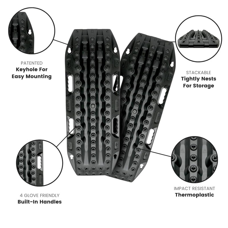 MAXTRAX LITE Vehicle Recovery Boards (Black)