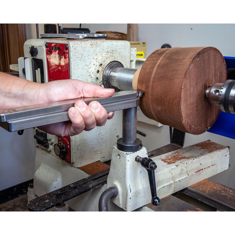 Simple Woodturning Tools Tool Rest Platform with Post & Collar