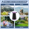 Upgraded Telescoping Stool Collapsible Stool with Seat Cushion & Bag,