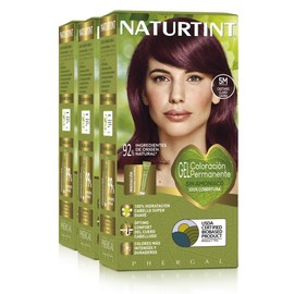 Naturtint Hair colour without ammonia, with a high percentage of natural ingredients, 170 ml (x3)