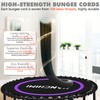 Kanchimi 550 LBS Foldable Mini Trampoline, 40" Fitness Trampoline Without