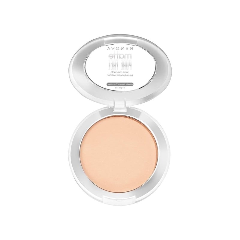 Polvo compacto Renova Matte Pore Free beige claro 10.5 gr
