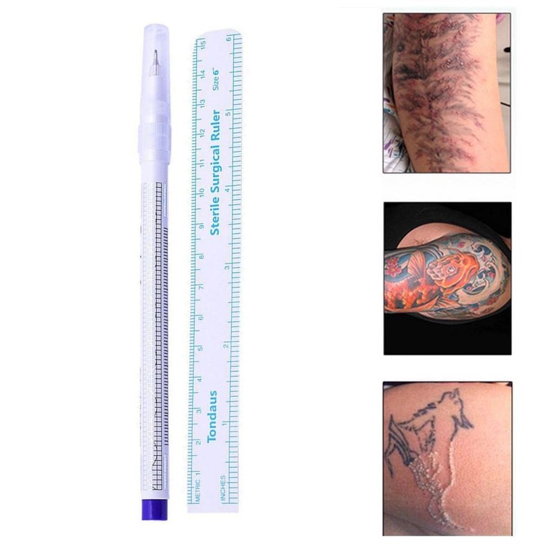 zalati Skin Marker Pen, 10pcs Tools Accessories for Eyebrow Marker