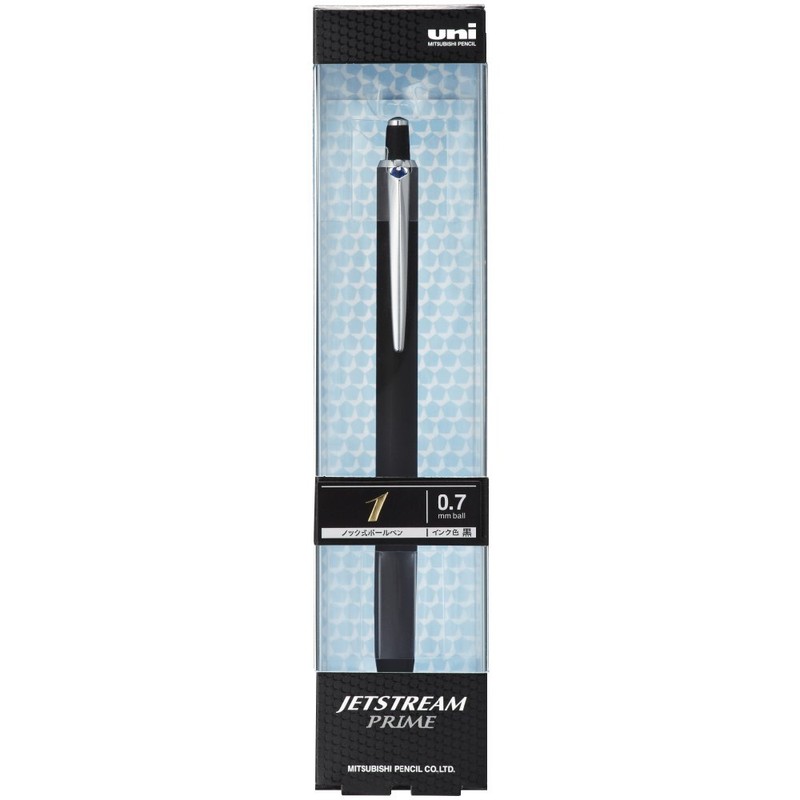 Mitsubishi Pencil Oil Based Ballpoint Pen, Jetstream Prime, Retractable, 0.7,
