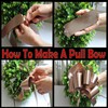 Pull Bows Brown Decorative Ribbon Bows for Gift Wrapping Presents