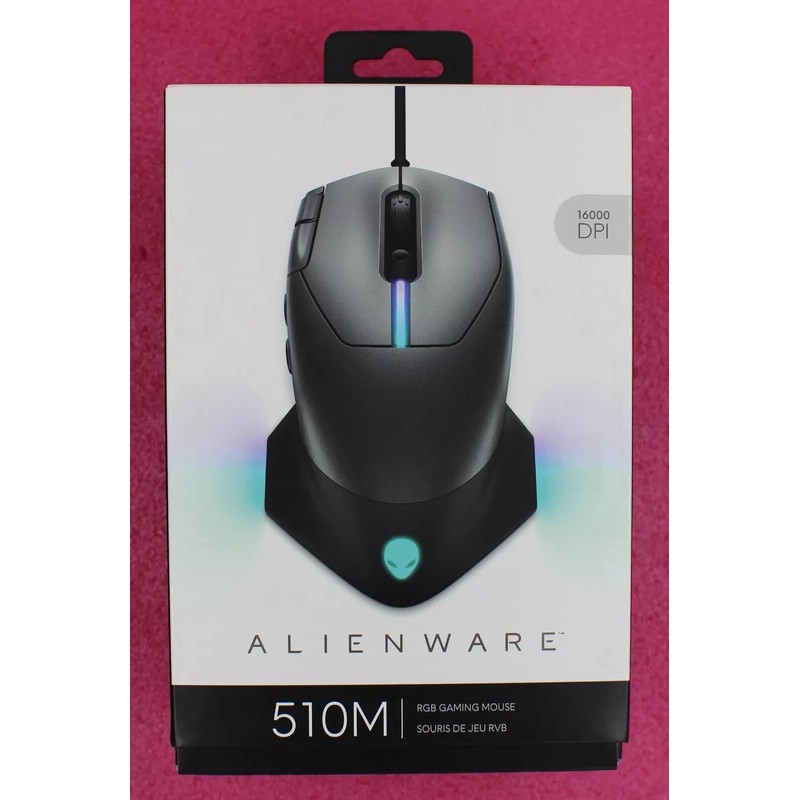 DELL Alienware Gaming Mouse 510m Rgb Gaming Mouse Aw510m: 16,