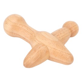 Trigger Point Massager Cross Shaped, Trigger Point Massager Made of Wood, Pressure Point Massager
