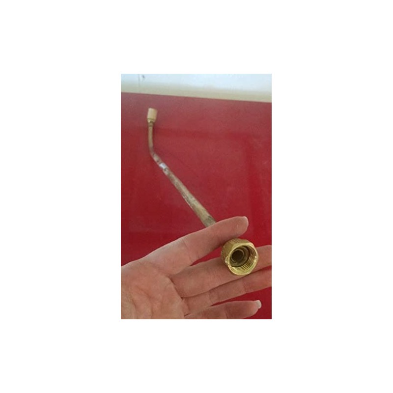 TeeJet 4673-24 24" Curved Spray Gun Extension With Swivel Body