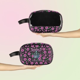 VAMSII Powerless Bookish Merch Fearless Book Lover Toiletry Cosmetic Bag Romantasy Reading Lovers Gift (USFearToiletry)