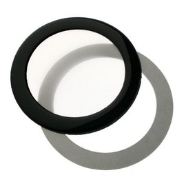 DEMCiflex Dust Filter Circular 80 mm Black/White