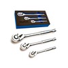 MoJoTools MoJoTools Quick-Release Ratchet-Wrench Set 1/4" 3/8" 1/2" Ratchet Drive