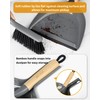 MR.SlGA Dustpan and Brush Set, Portable Cleaning Brush and Dustpan