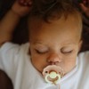 FRIGG Daisy Night Pacifiers - Glow in the Dark, BPA-Free,