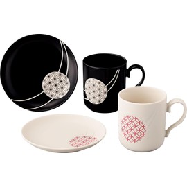 yamaka Wakaoru YMK112-11 Pair Relaxing Set (Hempen Leaves & Cloisonne Piece), 10.1 fl oz (300 ml), Lucky Charm, Gift Set, Made in Japan