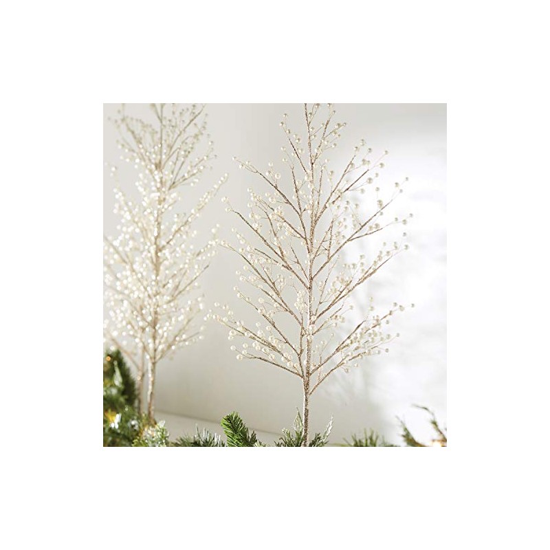 RAZ Imports Glittery Tree with Pearls