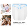 MUNEFE Transparent Face Mask, Dental Protective Face Mask, Removable Face