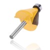 Mesee 3 Pieces Chamfer Edge Forming Router Bit Set, 1/4