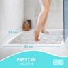 Brandsseller Shower Mat Non-Slip Mat Water Drop Design Square Approx.