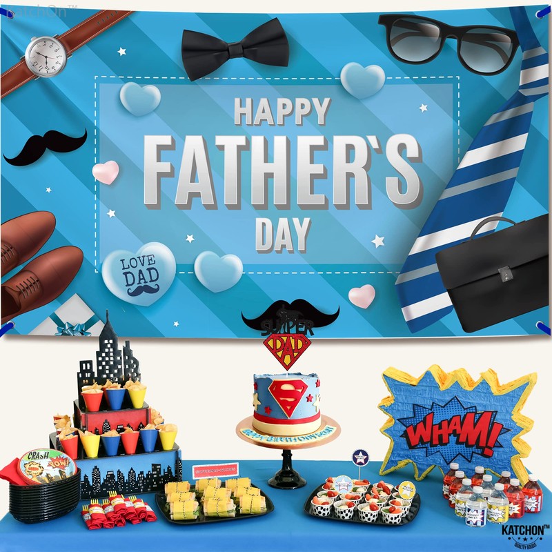 Happy Father's Day Love Dad Wall Banner