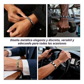 Pulsera De Hematita Para Hombre Renueva Tu Energía Y Confian