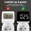 Electricity Meter for Socket Electricity Meter White Numbers