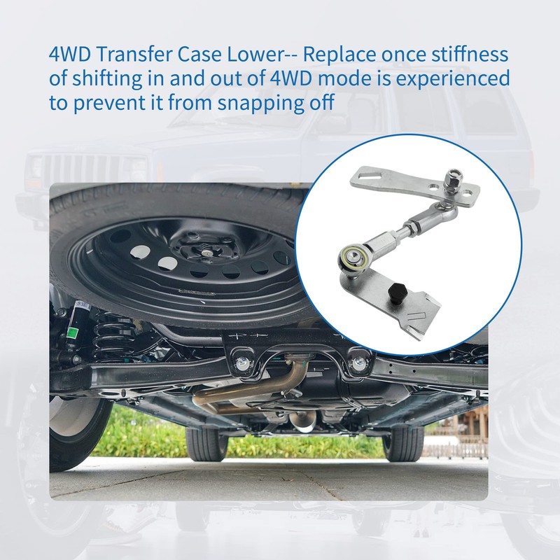 Transfer Case Linkage Kit Compatible with Jeep Cherokee XJ Comanche