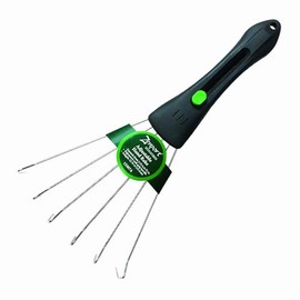 Zenport Adjustable Hand Rake 15307A, Green