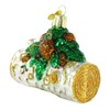 Old World Christmas Yule Log Glass Blown Ornament for Christmas