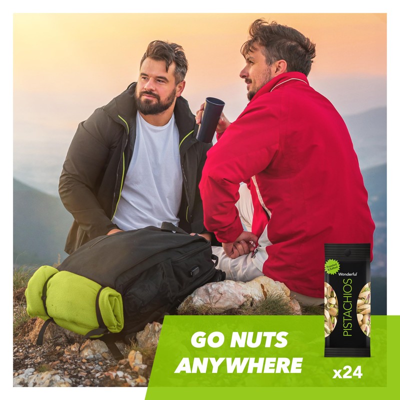 Wonderful Pistachios In Shell, Roasted and Salted Nuts, 1.5 Ounce