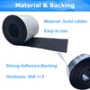 Adhesive Rubber Strips 1/8 (.125)" Thick X 4" Wide X