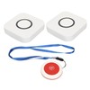 Wireless Caregiver Pager 2 for 1 Adjustable Volume Long Distance